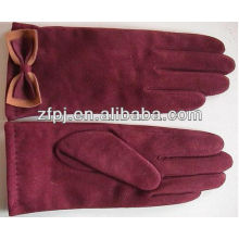 Nouvelle arrivée Lady Violet gants en daim en Europe